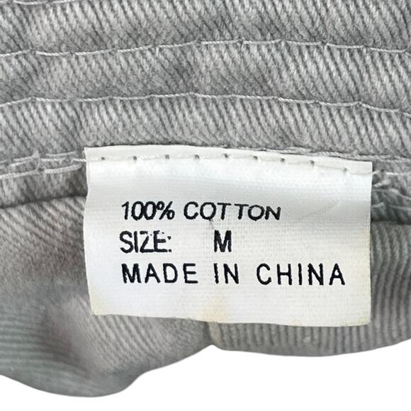 Yosemite Bucket Hat Size Medium Cotton Khaki Embroidered Casual Outdoors - Picture 6 of 7